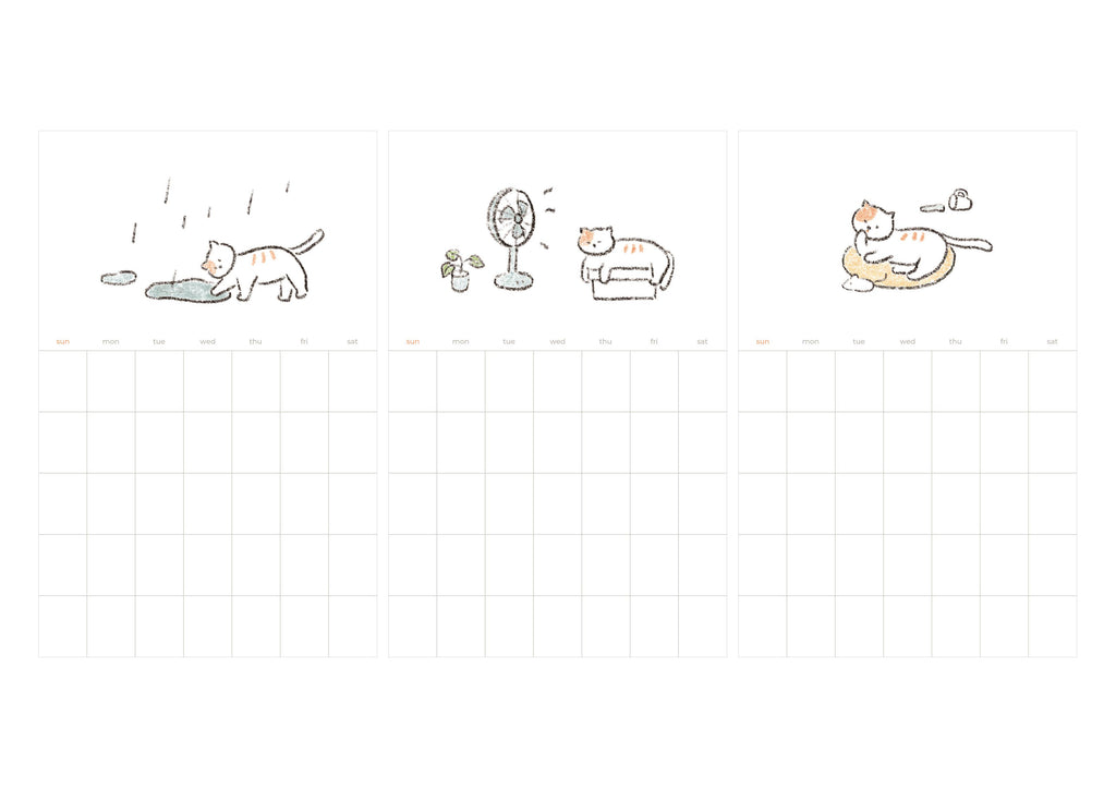 Monthly plan stickers #1187 - plan. 4