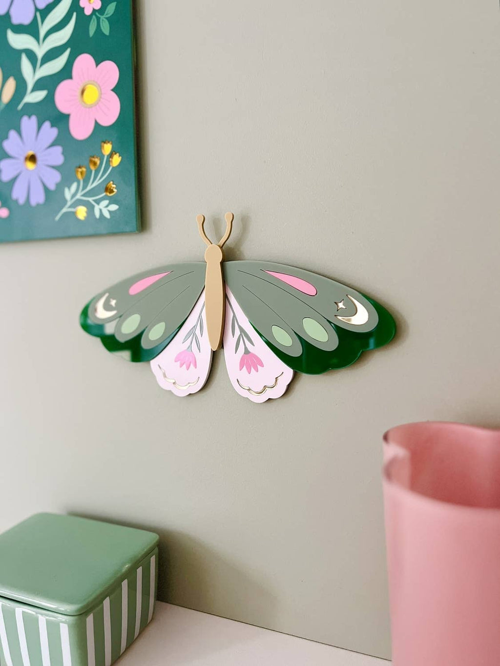 Bijou de mur - Papillon