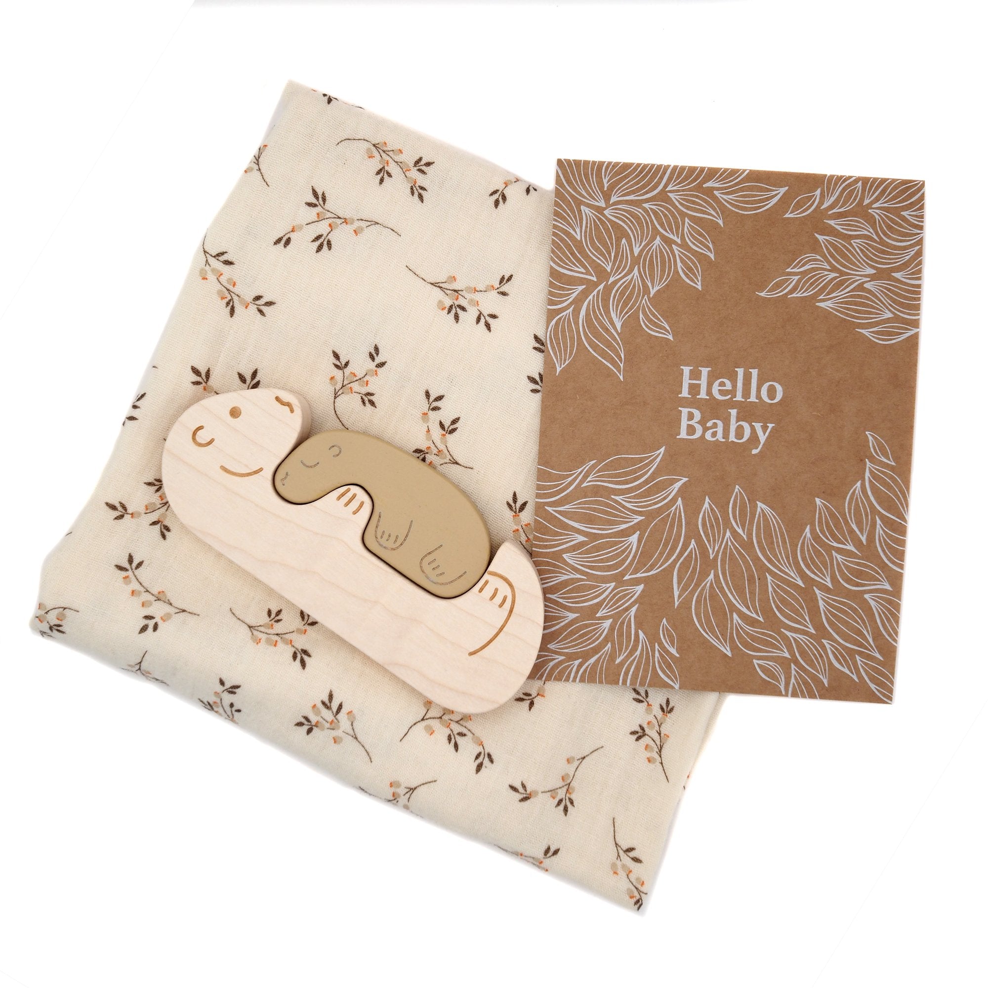 Coffret naissance Hello Baby - Jouets en bois