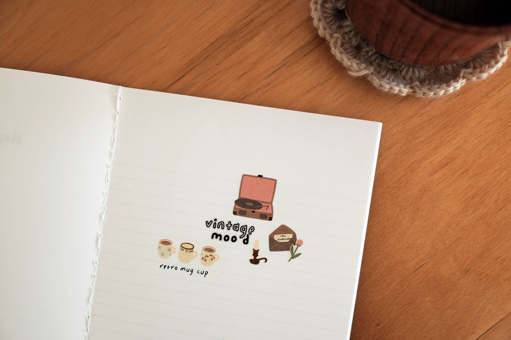 Stickers #1119 - Daily deco - Handwriting #1
