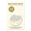 Badge - nuage pluie