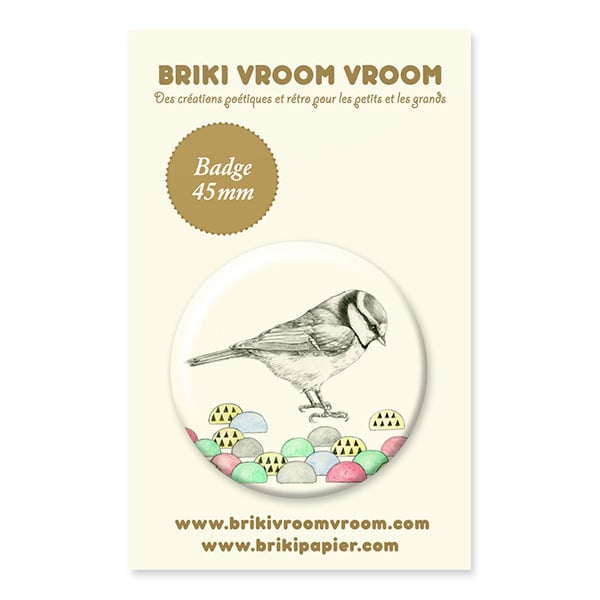 Badge - oiseau