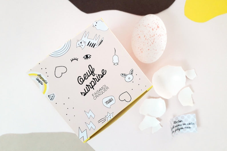 Boîte à message oeuf - Annonce de grossesse originale