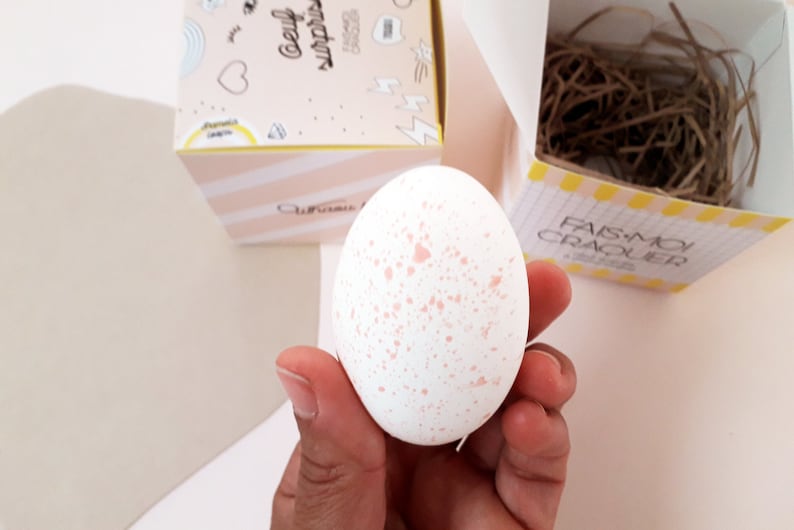 Boîte à message oeuf - Annonce de grossesse originale