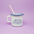 Tasse émaillée - “Poulette For Life”