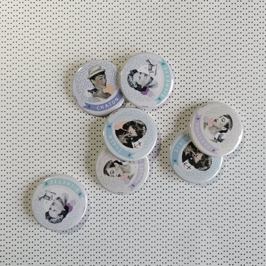 Badge - Poulette