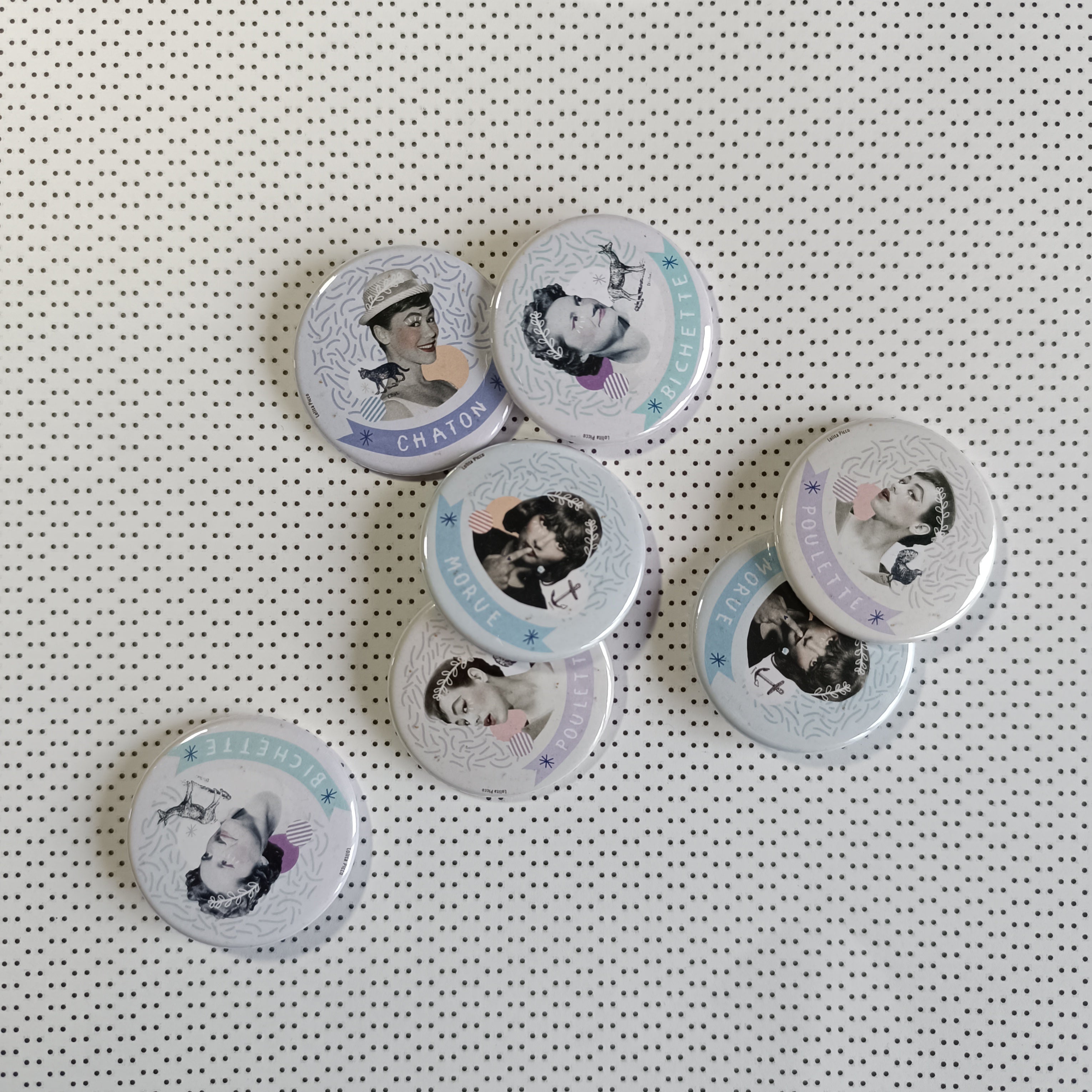 Badge - Poulette