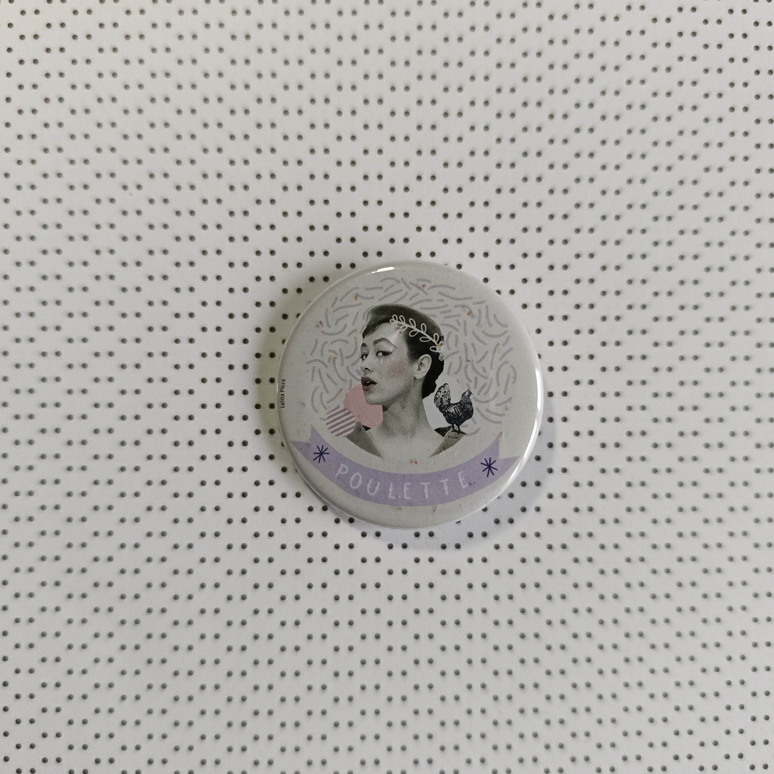 Badge - Poulette
