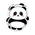 Autocollant XL - Panda