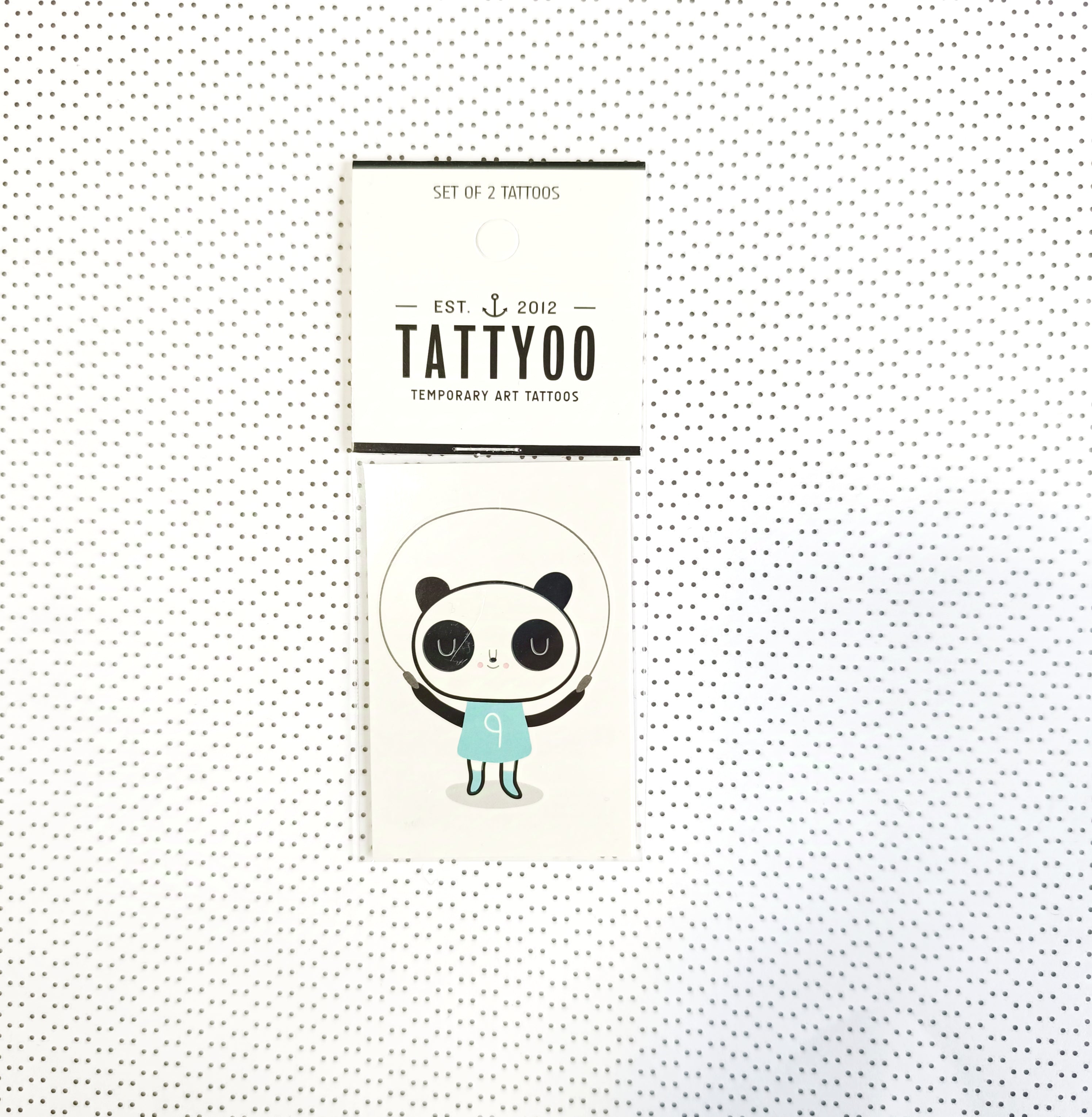 Tatouages éphémères - Panda