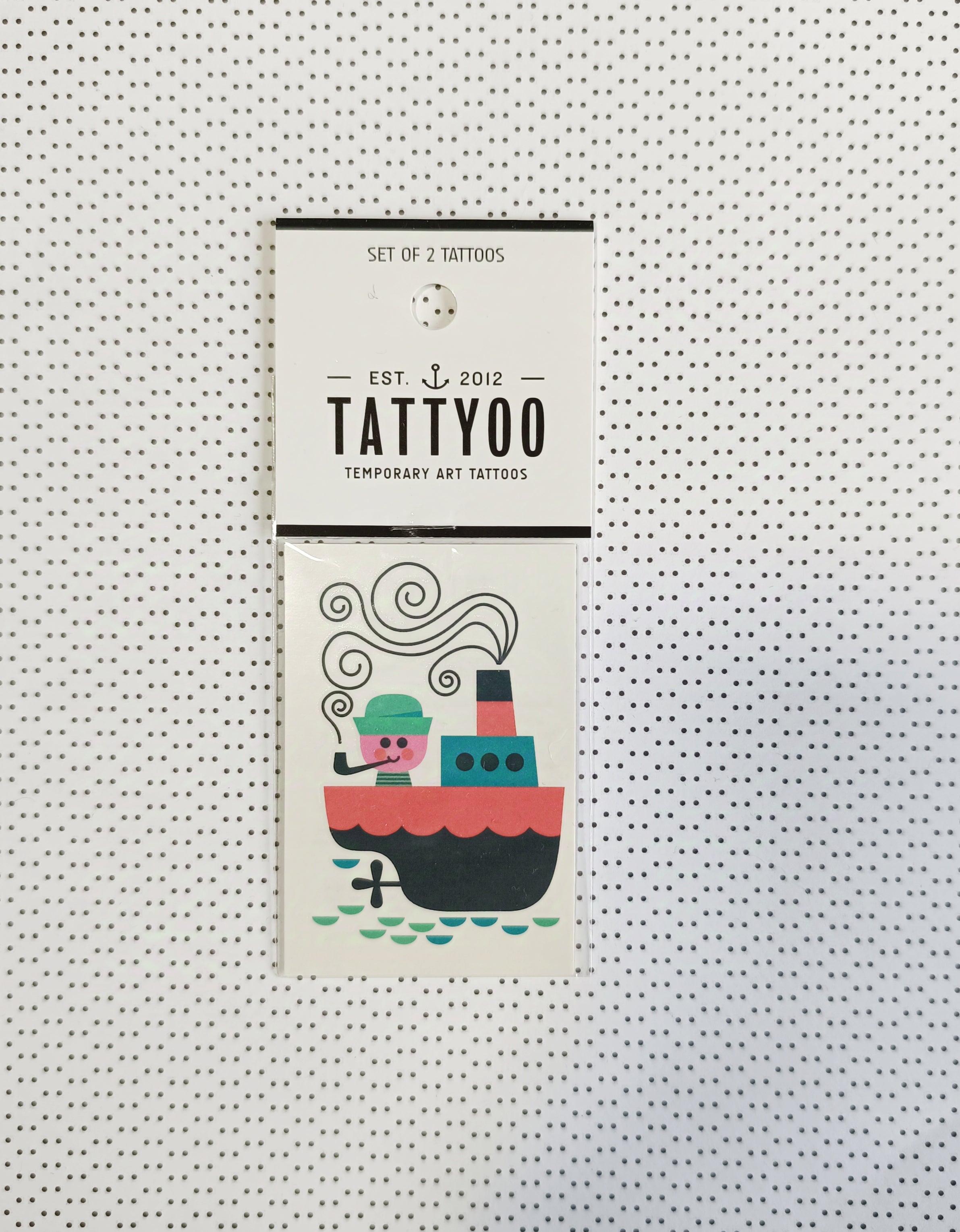Tatouages éphémères - Marin pécheur