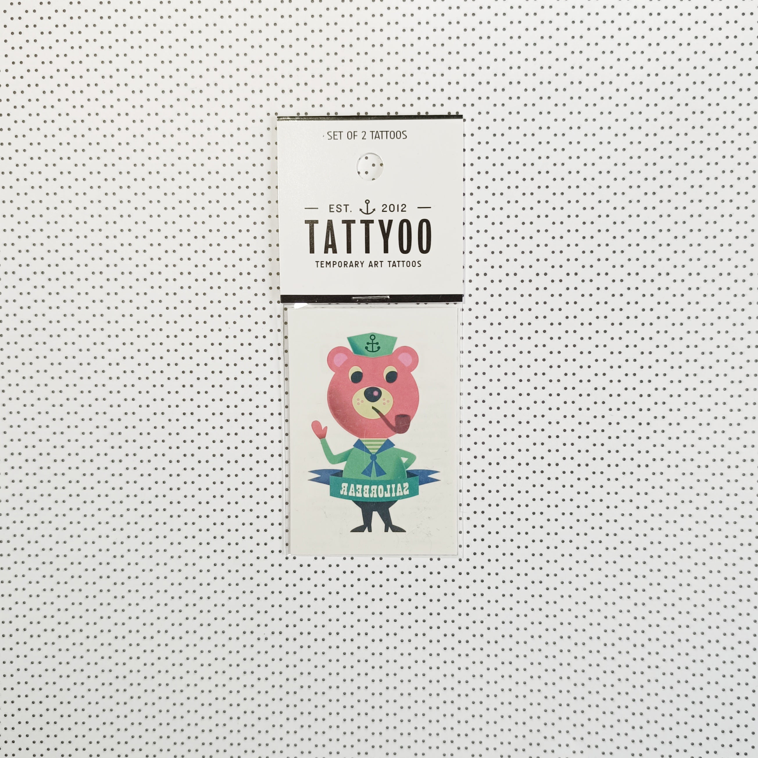 Tatouages éphémères - Sailor bear
