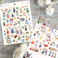 Planche stickers - Rabbit garden