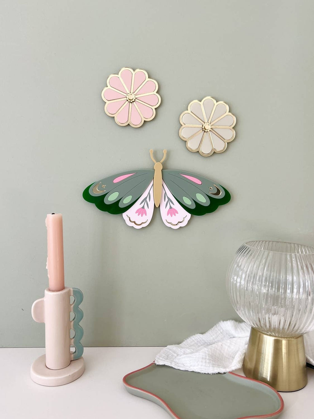 Bijou de mur - Papillon