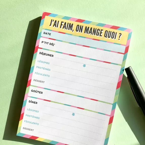 Planificateur Quotidien – Organise Tes Repas Facilement
