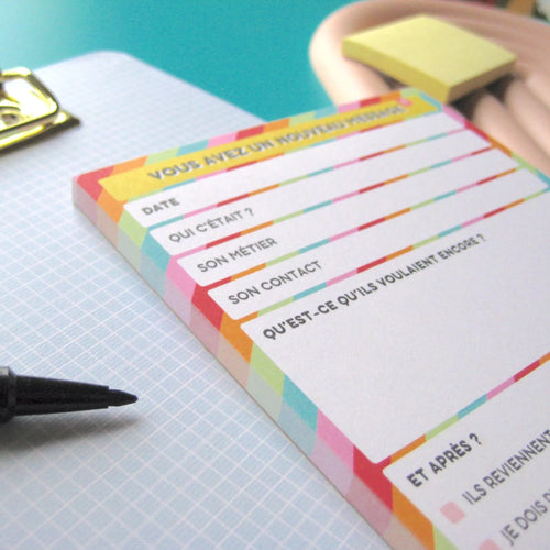 Bloc-notes humoristique  - Vous avez un message