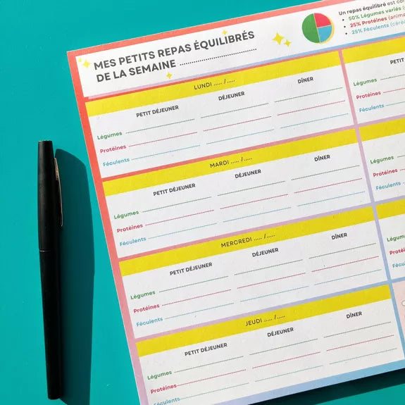 Planificateur de Repas – Simplifie la préparation de tes repas