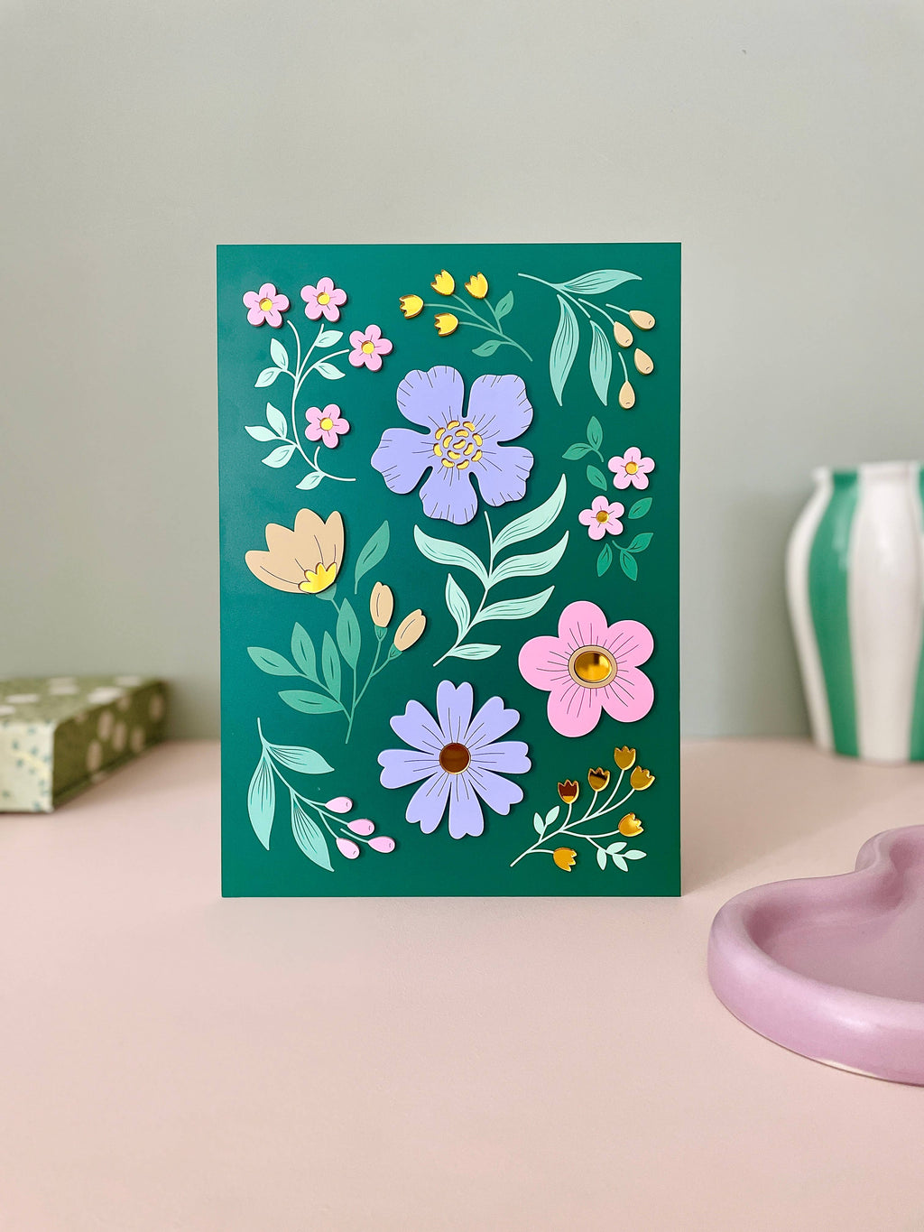 Bijou de mur - la poésie florale