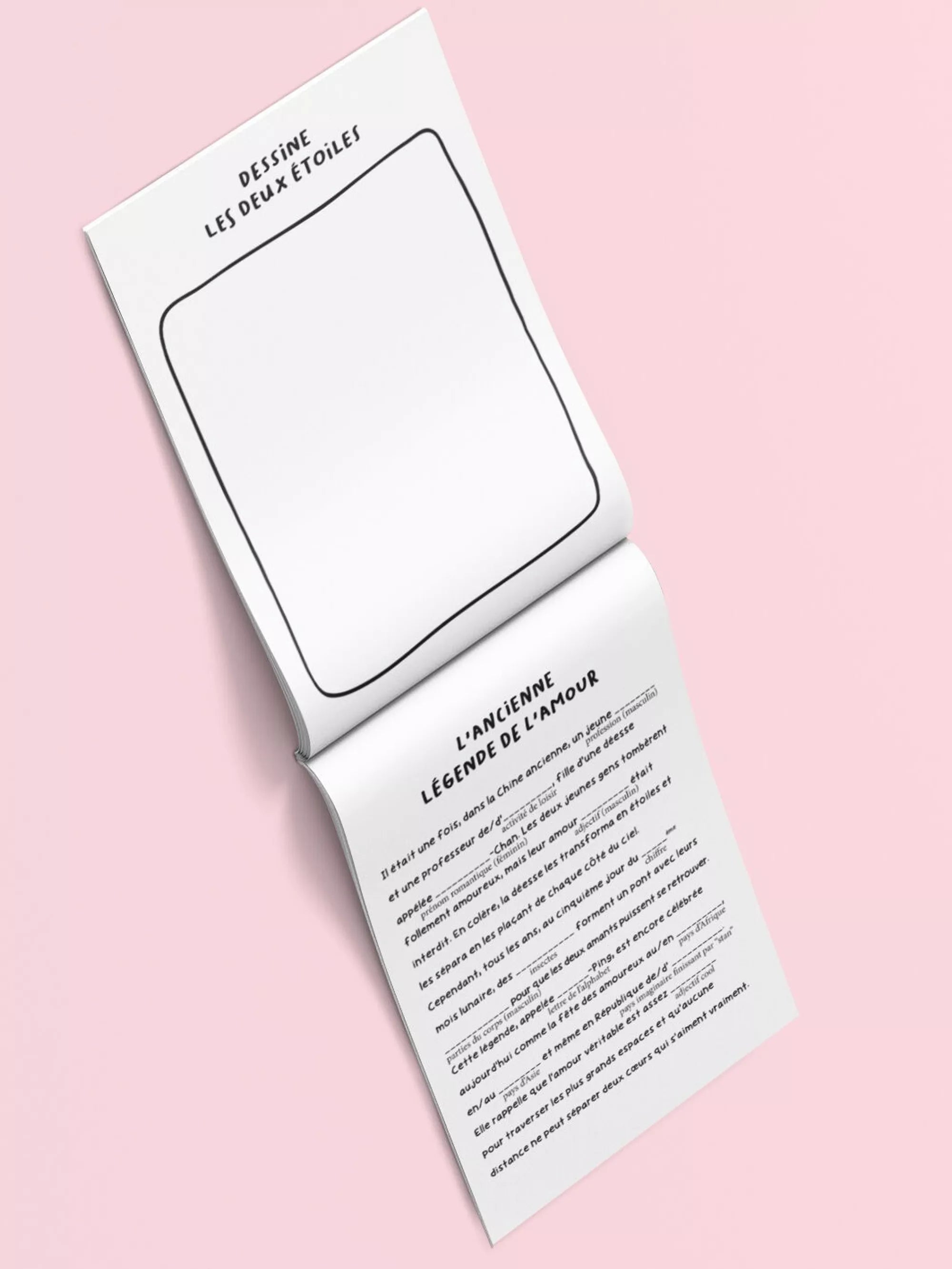 KIMOMÖ - livre jeu : Amour amitié