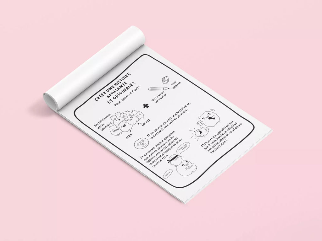 KIMOMÖ - livre jeu : Amour amitié