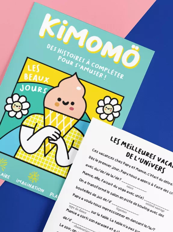 KIMOMÖ - livre jeu : Les beaux jours