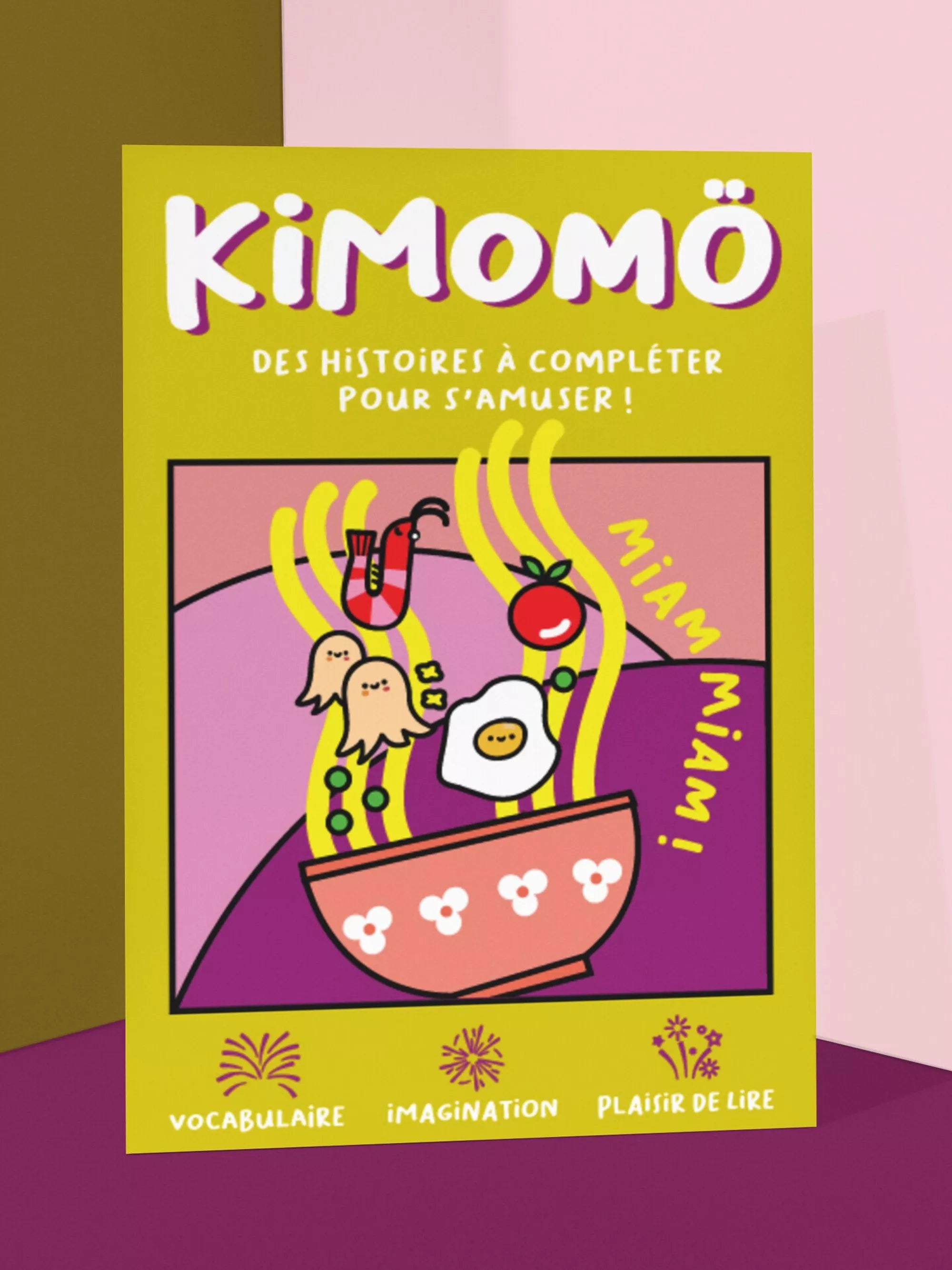 KIMOMÖ - livre jeu :  Miam miam