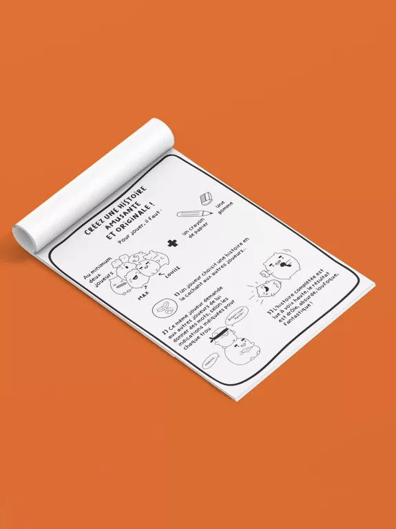 KIMOMÖ - livre jeu: Histoires effrayantes