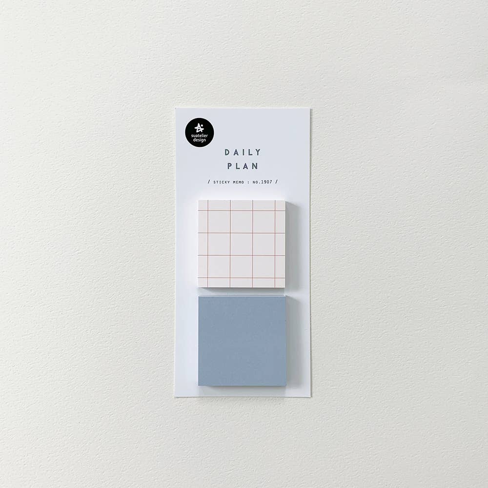 Sticky memo #1907 - daily plan. 07