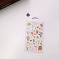 Stickers #1142 - Daily deco - Flower cafe