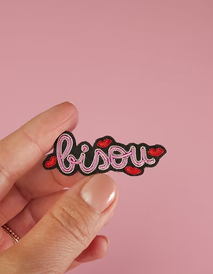 Broche - Bisou