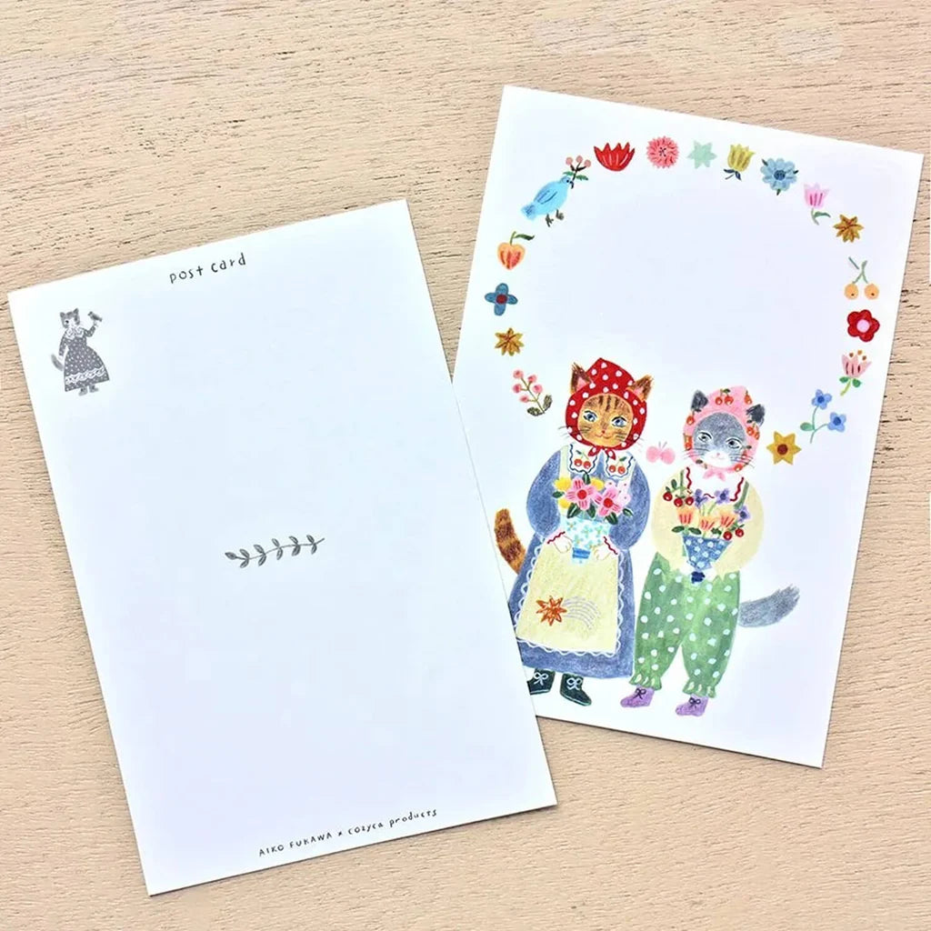 Ensemble de cartes  - Little fluffy friends