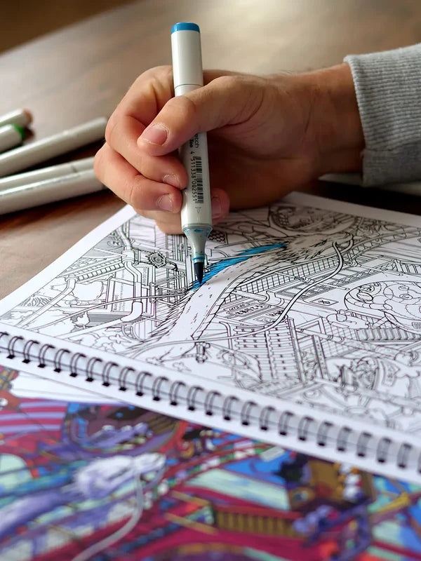 Cahier de coloriage - 30 illustrations