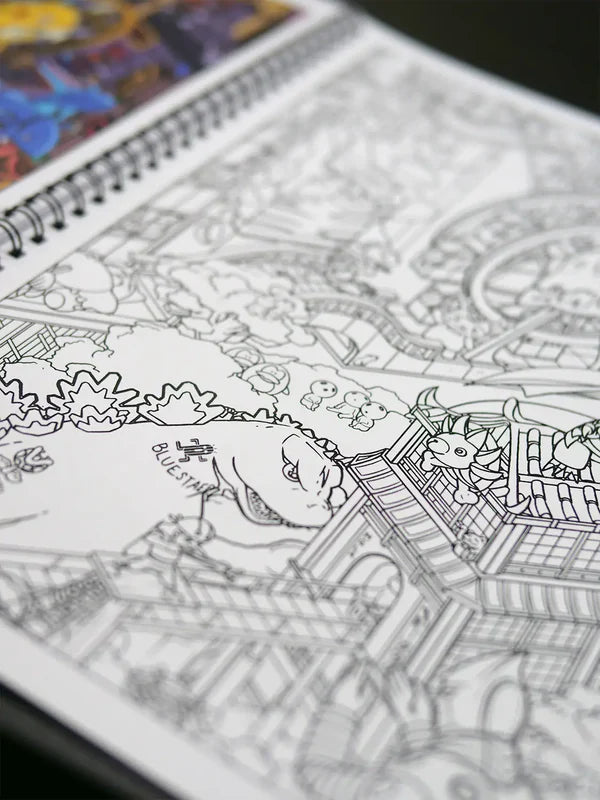 Cahier de coloriage - 30 illustrations