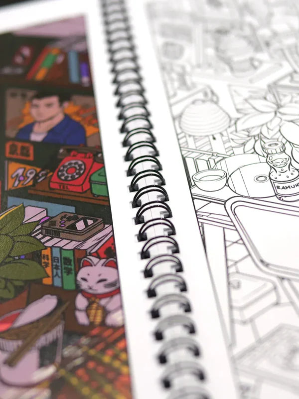 Cahier de coloriage - 30 illustrations