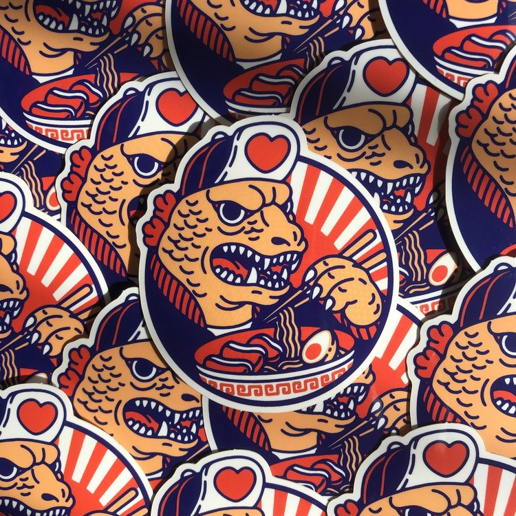 Autocollant - Kaiju