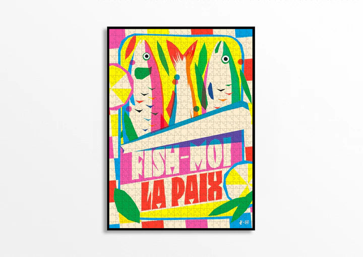 Puzzle 1000 pièces - Fish-moi la paix