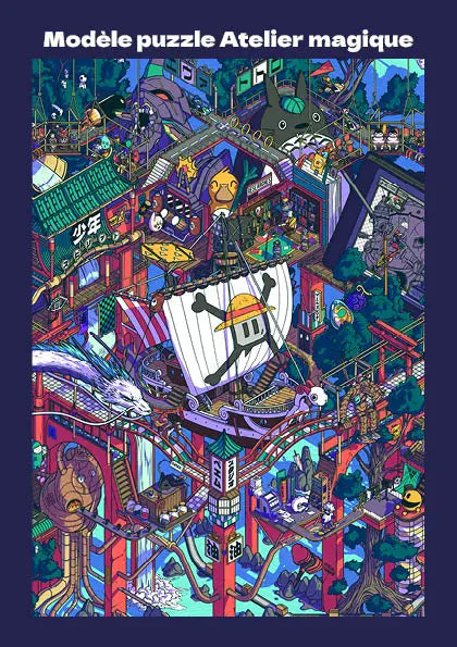 Puzzle - L'atelier magique