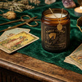 Bougie mystique - Tarot avec pendentif