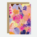 Carte anniversaire - Jardin de Fleurs