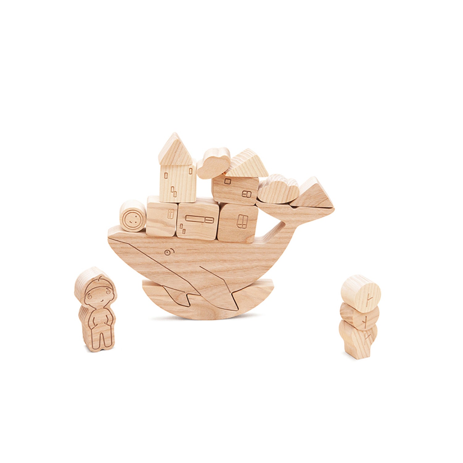 Jouet en bois - Jeu d'équilibre Histoires de la mer