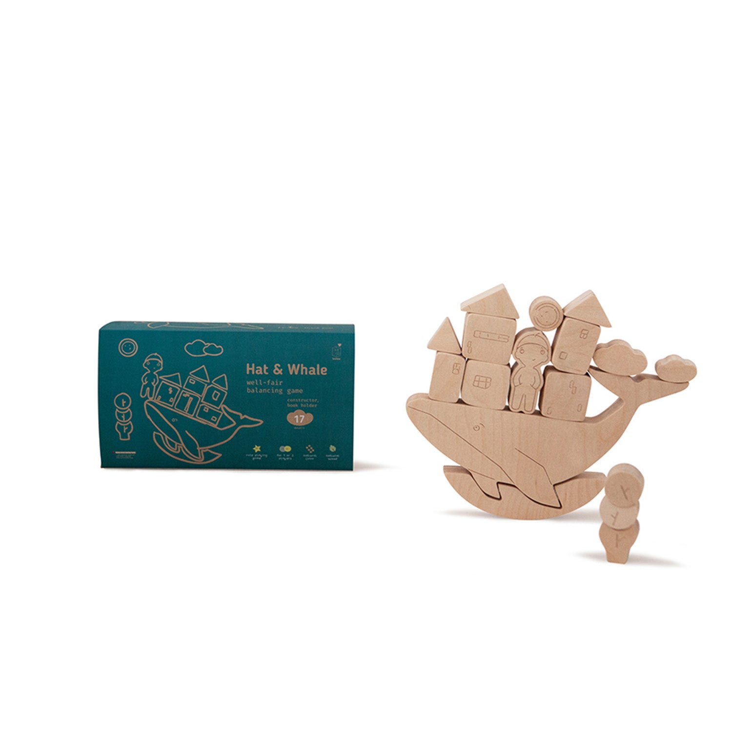 Jouet en bois - Jeu d'équilibre Histoires de la mer