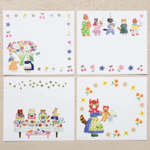 Memo pad - Little fluffy friends