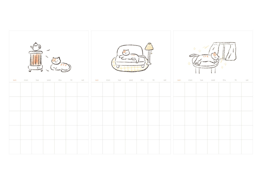 Monthly plan stickers #1187 - plan. 4