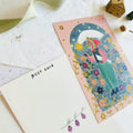 Carte postale estampillée à chaud - Amulet