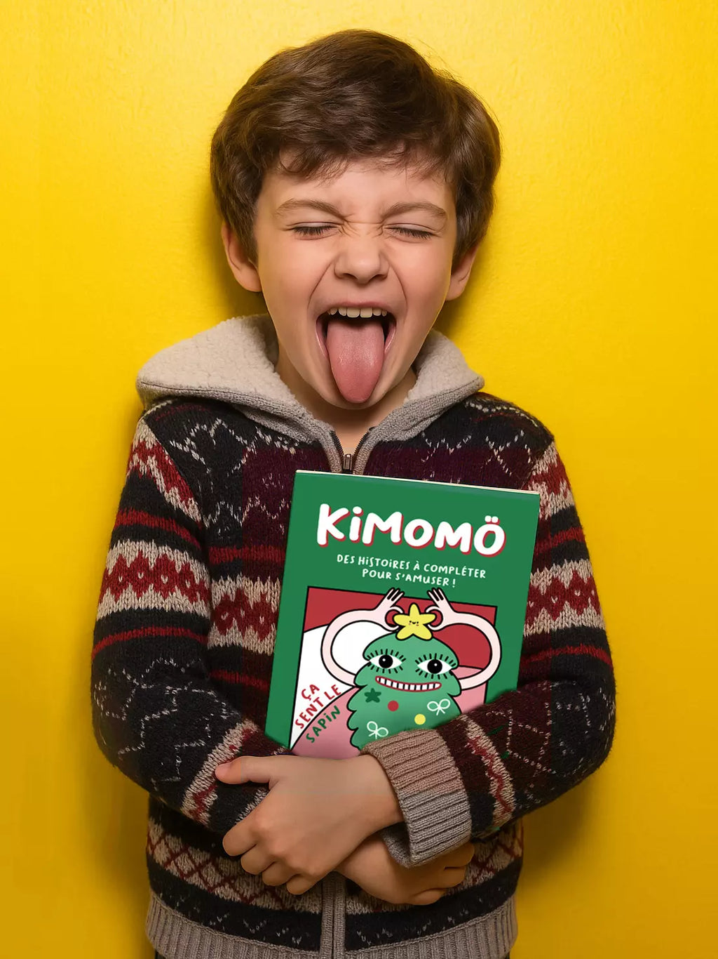 KIMOMÖ - livre jeu :  ça sent le sapin !