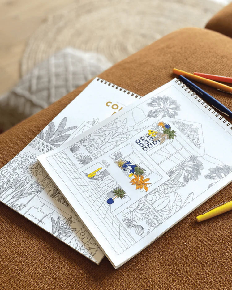 Cahier de coloriage adultes Tome 3