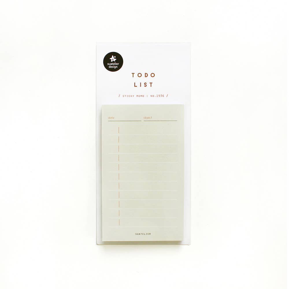 Sticky memo #1936 - To do list green